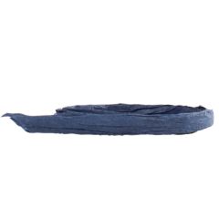 Pappersband raffia marinblå