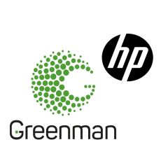 Greenman Bläck kompatibla med HP