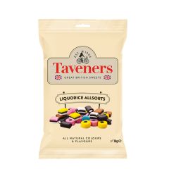 Engelsk lakritskonfekt Taveners 1kg