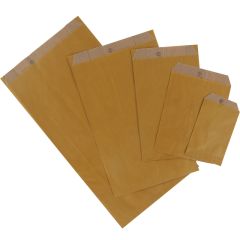 Plan papperspåse Mustard