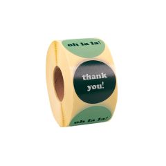 Etikett Oh la la/thank you! Fair green